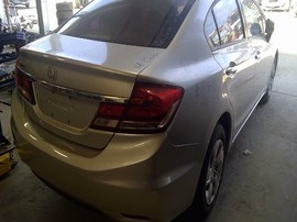 2014 HONDA CIVIC, SILVER, LX, 1.8L, AT,  A25146